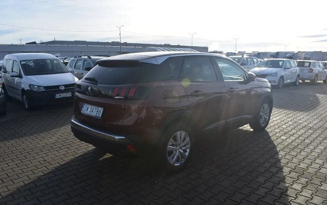 Peugeot 3008 cena 72900 przebieg: 103760, rok produkcji 2018 z Siemiatycze małe 232